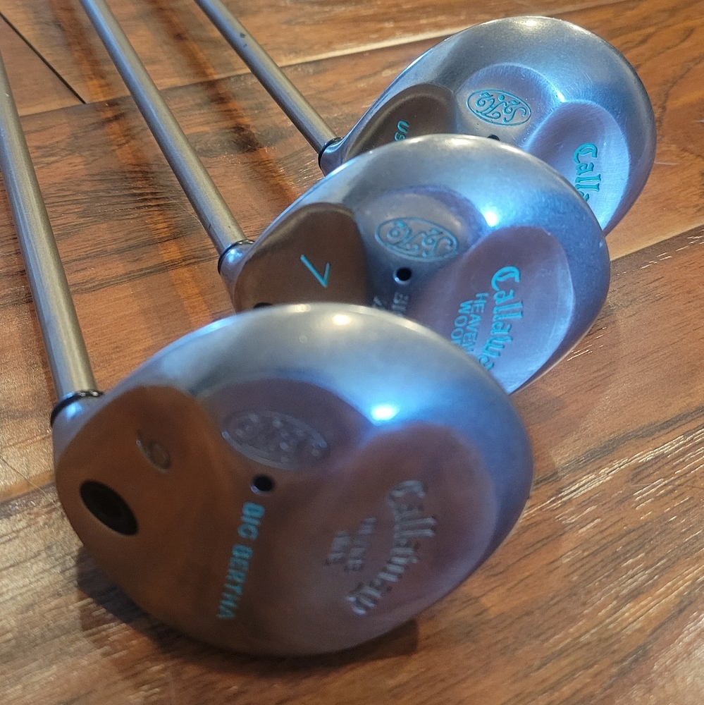 Women's Callaway Big Bertha 4, 7, and 9 Fairway Woods